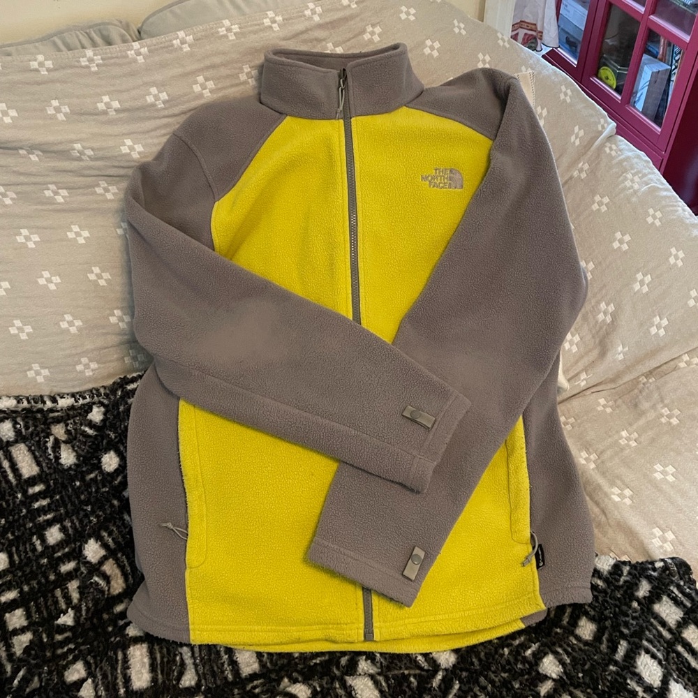 Mens North Face full-zip fleece jacket